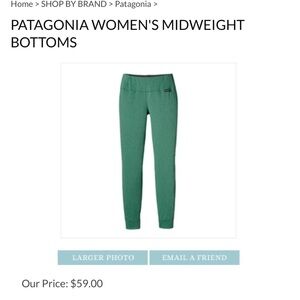 Patagonia women’s Green Leggings